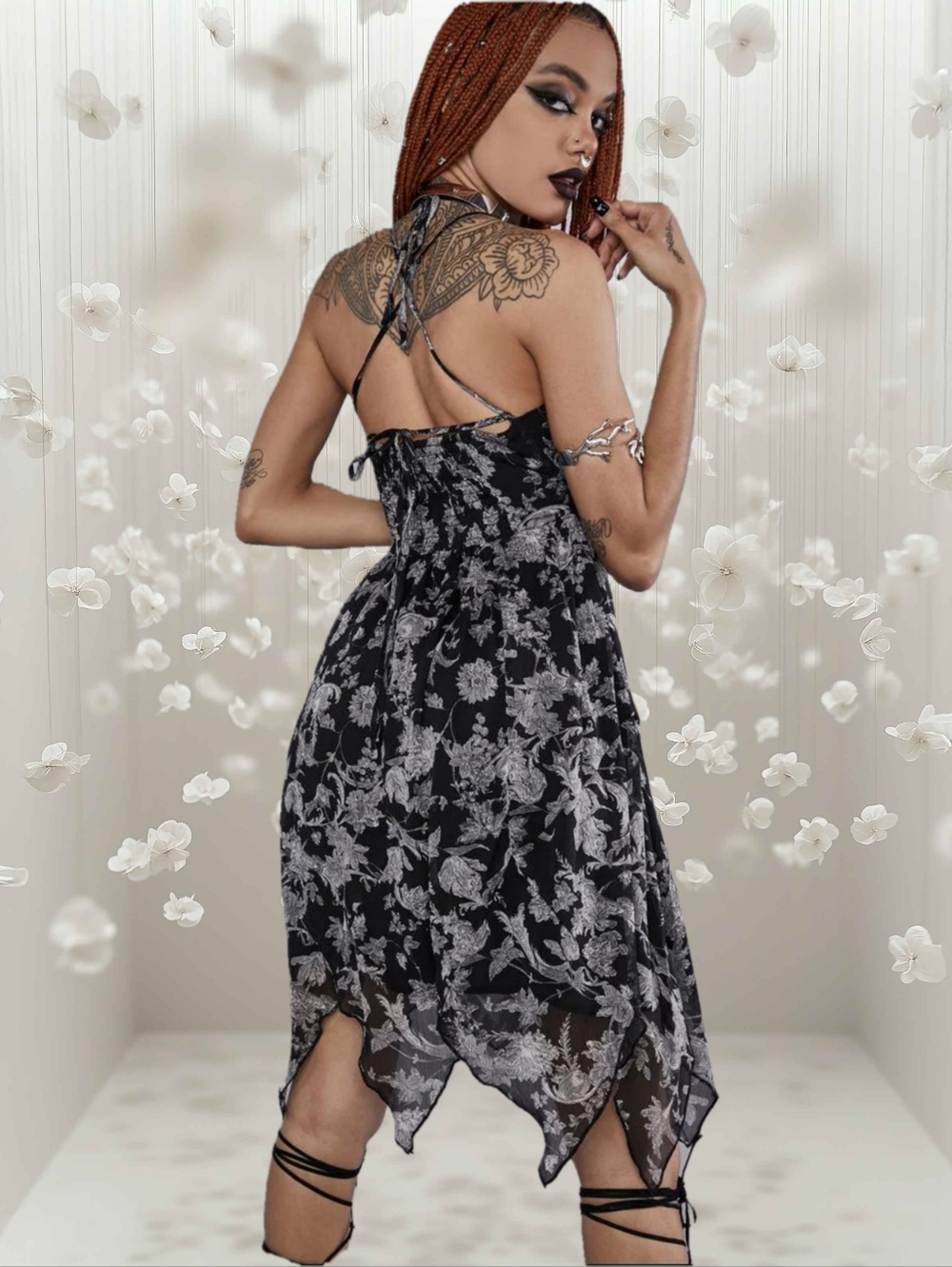 Widow Follow The Echo Mini Dress BNWT